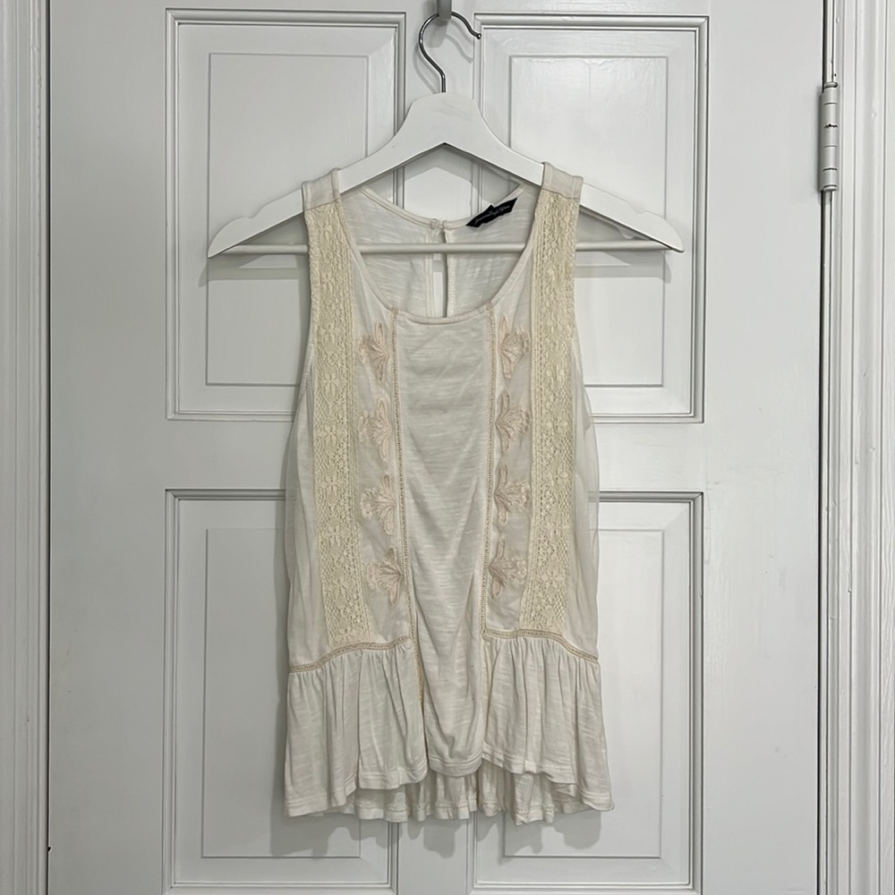 American Eagle Outfitters top with lace front